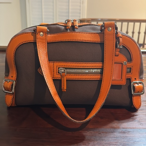 Prada Handbags - PRADA Vintage Bauletto Shoulder Bag